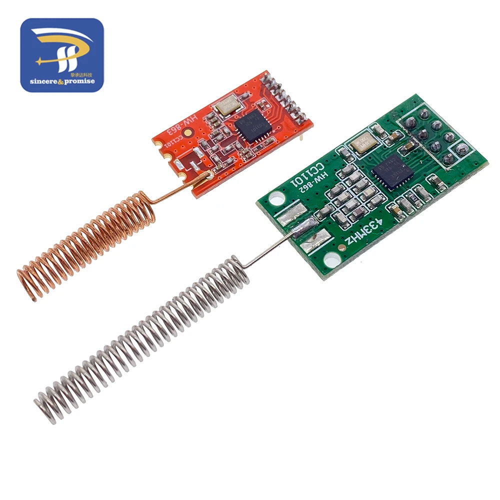CC1101 433M 10mW Wireless Sender Transceiver Receiver Module NRF905/SX1212/SI4432 data transmission/transceiver