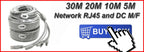 HKBTM High Quality BNC Cable Security CCTV Camera DC Power Copper Core AHD CVI Video Surveillance DVR System