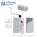 HoneyFly Patented IR Sensor Switch 250W 100-240V (Max.70W For LEDs) Infrared Sensor Switch Motion Sensor Auto On/off 5-10CM CE