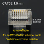 Xintylink RJ45 CAT6 Connector SFTP FTP STP Ethernet Cable Plug CAT5E CAT5 RG RJ 45 Network CAT 6 Metal Shielded Jack LAN 50U/6U