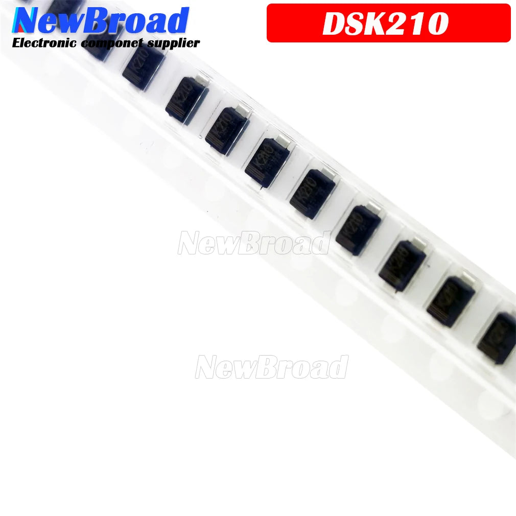 10PCS Schottky Diode K210 DSK210 DS210W SK210WA SOD-123 1206 2A 100V