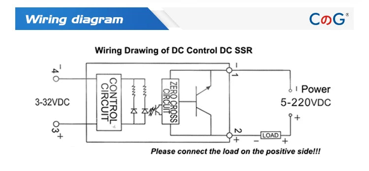 CG SSR-10DD 25DD 40DD 150A 200A SSR Single Phase DC Control DC Heat Sink 3-32VDC To 220VDC 600V 10A 25A 40A DD Solid State Relay