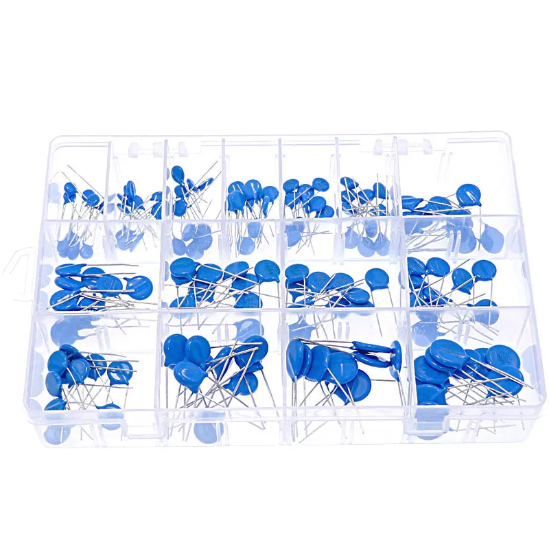 150pcs 15value DIY Varistor Resistor Assorted kit set 5D471K 7D471K 7D431K 10D471K 10D431K 10D391K 14D471K 14D431K 10D241K