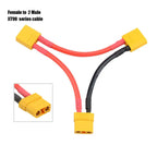 AMASS XT60 T Deans EC5 Tamiya XT90 EC3  XT150 Connector Deans Plug Silicone cable  Wiring Parallel Series for RC Lipo Battery
