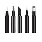 80W Digital Electric Soldering Iron Set Kit Temperature Adjustable 220V 110V  Ceramic Heater Soldering Tips Welding Tool  set