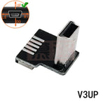 FPV Monitor Standard Mini USB Super Flache flexible FPC Lade Kabel 90 Grad Micro USB Band Kabel 10CM-50CM