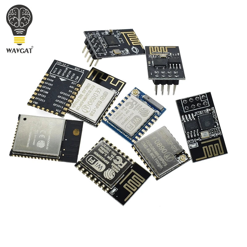ESP8266 ESP-01 ESP-01S ESP-07 ESP-07S ESP-12 ESP-12E ESP-12F ESP-32 W600  serial WIFI wireless module wireless transceiver