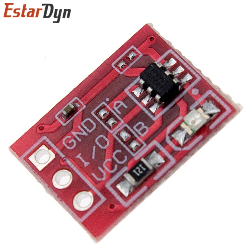 5Pcs TTP223 Touch Key Switch Module Touching Button Self-Locking/No-Locking Capacitive Switches Single Channel Reconstruction