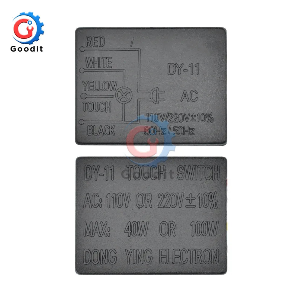 AC220V 1A Electrical Equipment Table light Parts On/off 1/4 Way Touch Control Sensor Desk light Parts Touch for Bulb Lamp Switch