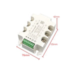15A-40A Three-phase AC Voltage Regulating Module With Heat Sink And Fan Power Regulator Thyristor Solid State Relay Dimming