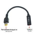 Cltgxdd USB 3.1 Type C Female to 4.0*1.35 5.5*2.5 4.5*3.0 4.0*1.7mm Male DC Plug Jack PD Power Charger Adapter Connector Cable
