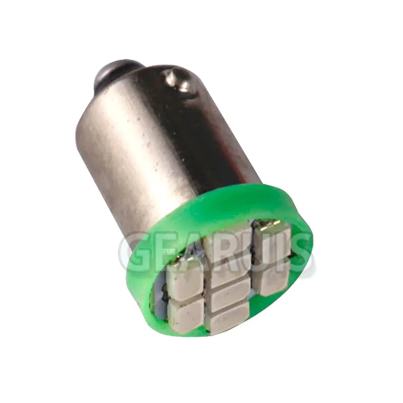 100pcs AC DC 6V 6.3V BA9S Non polar 8 SMD 1206 3020 T4W LED Bulbs for pinball machine White Red Blue Green Yellow green 6.3V AC