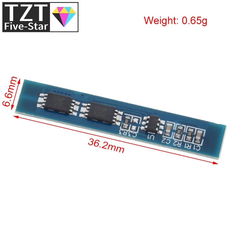 TZT 1/3/5/10PCS  2S 3A Li-ion Lithium Battery 7.4v 8.4V 18650 Charger Protection Board bms pcm for li-ion lipo battery cell pack