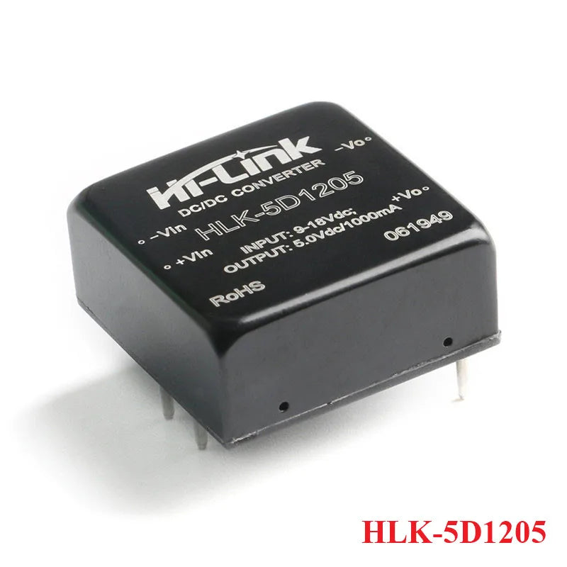 DC-DC Isolated Converter Power Supply Module 5W 12V 24V 5D2405/5D1205/5D1212/5D1215/5D2412 VRB2403/2409/2415/2424YMD-5WR3