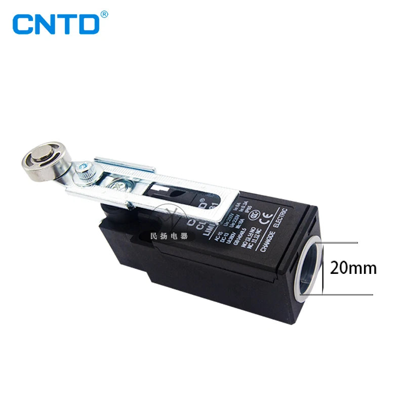 CNTD CLS-131 CLS Series Travel Limit Switch Water Resistant Oil Momentary Adjustable Two-Way Swivel Arm 1NO1NC 10A 250V TZ-9208
