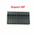 50pcs 2.54mm Dupont Connector Male/Female Pin Way Cable Plug 2/3/4/5 Pin Electrical Pin Jumper Header Housing Wire Connector Kit