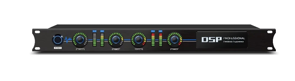 Leicozic Professional Feedback Suppressor 2In2out & 4In4out Automatic Digital Signal Processing Equipment Dsp Speaker Processor