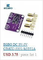 1~10PCS PCF8563 PCF8563T 8563 IIC Real Time Clock RTC Module Board Good than DS3231 AT24C32 3.3V EGBO