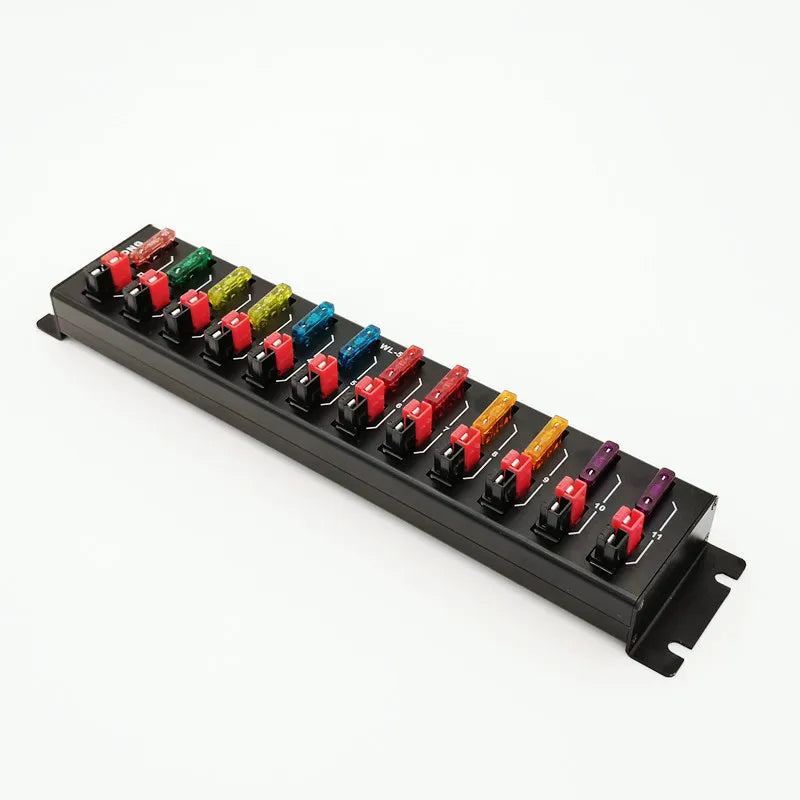 WL-50 12-Port Anderson Connector Splitter Power Splitter Power Strip  Fixing For Shortwave Radios DC 36V 45A.