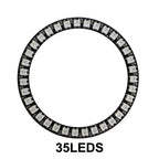 WS2812B 5050 RGB Led Digital Panel Light Matrix Flexible Screen  WS2812 Ring Individually Addressable Pixels DC5V