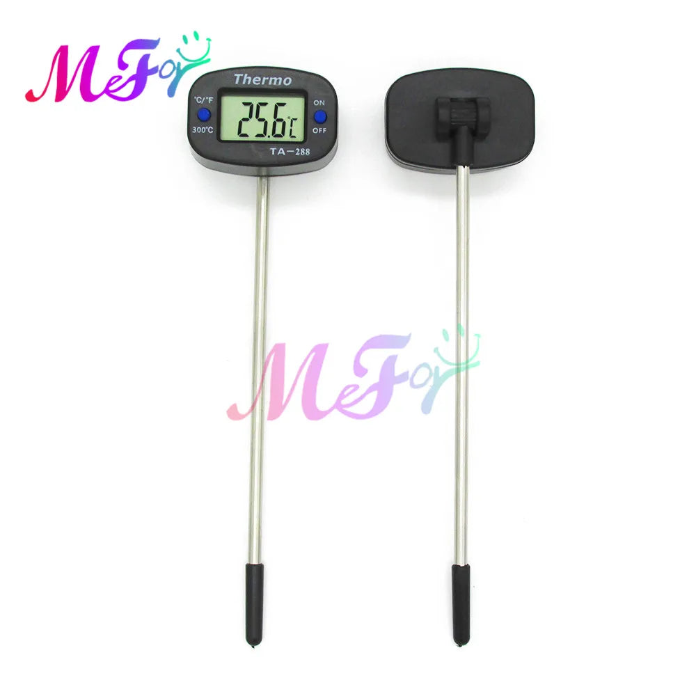 Digital Food Thermometer Electronic Probe with LCD Display for Kitchen Baking Cooking & Grill Liquid Temperature Meter Tool