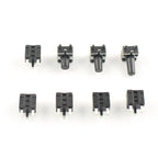 50pcs Micro Switch 4.5*4.5 Button Momentary Tactile Tact Push 3 Pin DIP Rgiht Angle 4.5x4.5x3.8/4.3/4.5/4.8/5/6/7/8 mm