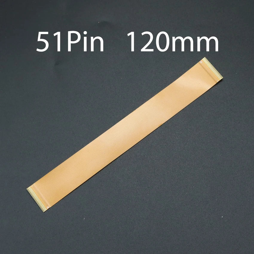 1pcs FPC Flexible Cable 13 21 23 25 27 31 33 39 45 51 Pin FFC FPC Flexible Flat Cable Pitch 0.3mm Same Direction Length 20-200mm