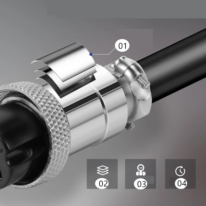 Aerial Circular Connector Aviation Plug GX16 With Shielded Cable Wire 2m GX-16 Female 2 3 4 5 6 7 8 Pins Customization Supported