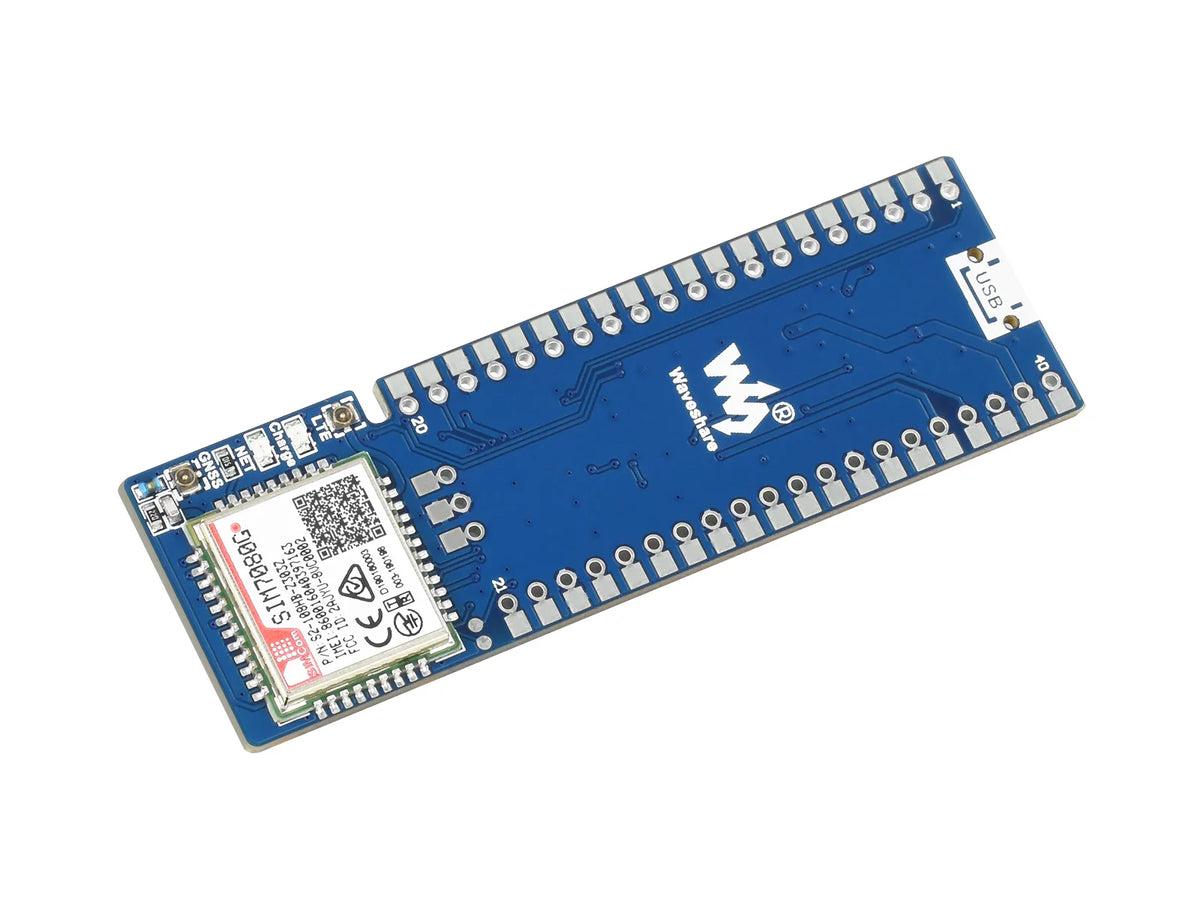SIM7080G NB-IoT / Cat-M(eMTC) / GNSS Module,For RPi Pico, NB-IoT, Cat-M(EMTC), And GNSS Positioning With Global Band Support