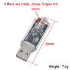USB NRF24L01+ 2.4G wireless data transmission module 2.4GHz NRF24L01 upgrade version TTL NRF24L01 For Arduino