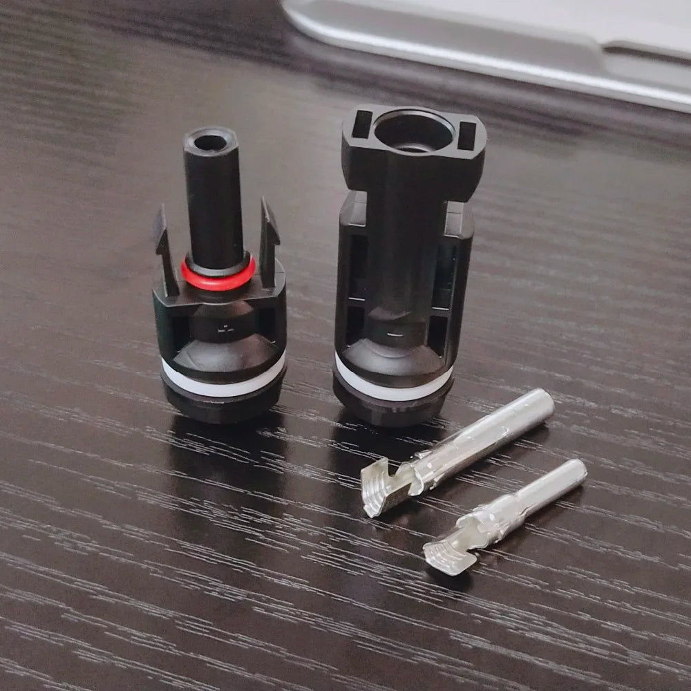 1 pair Solar Photovoltaic Connector Male Female Solar Panel Waterproof Plug and Tool For Inverter M12 Thread 1000V 30A Cable Co