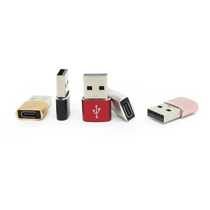 USB To Type C OTG Adapter USB USB-C Male To Micro USB Type-c Female Converter For Macbook Samsung S20 USBC OTG Connector