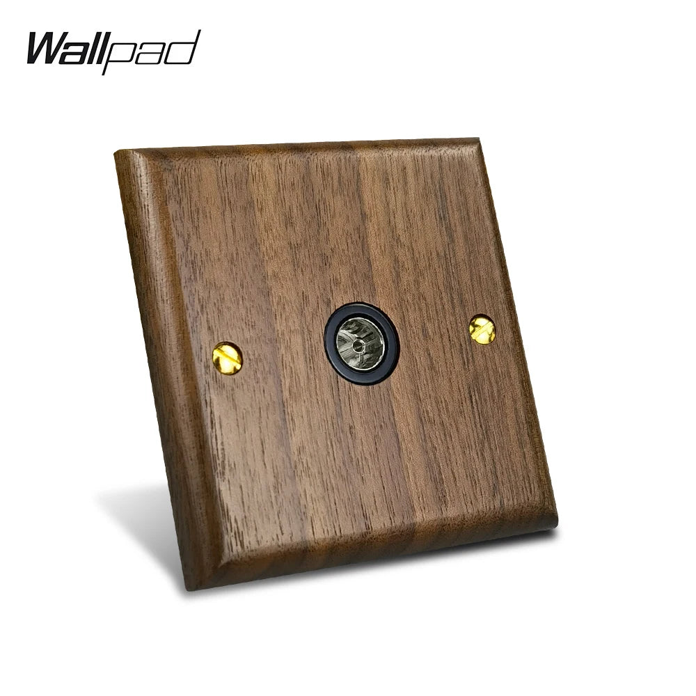 Toggle Wall Switch 1-4 Gang, Solid Wood Frame, EU French Wall Socket, Flush / Surface Mounting, Z6 Wallpad