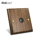Toggle Wall Switch 1-4 Gang, Solid Wood Frame, EU French Wall Socket, Flush / Surface Mounting, Z6 Wallpad