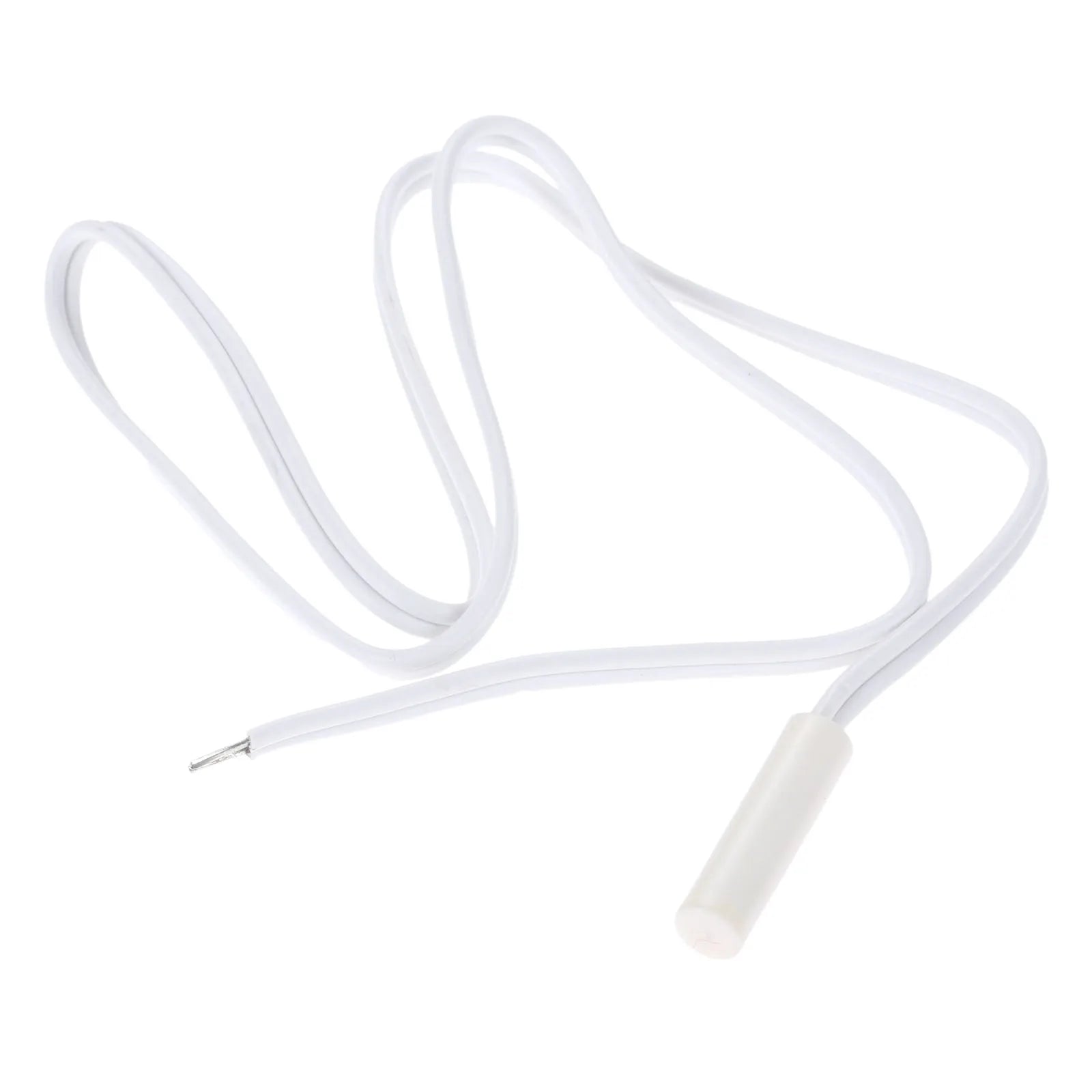 1pc WR55X10025 Temperature Sensor with Line (Thermistor) for General Electric Refrigerator Replacement of Original Parts