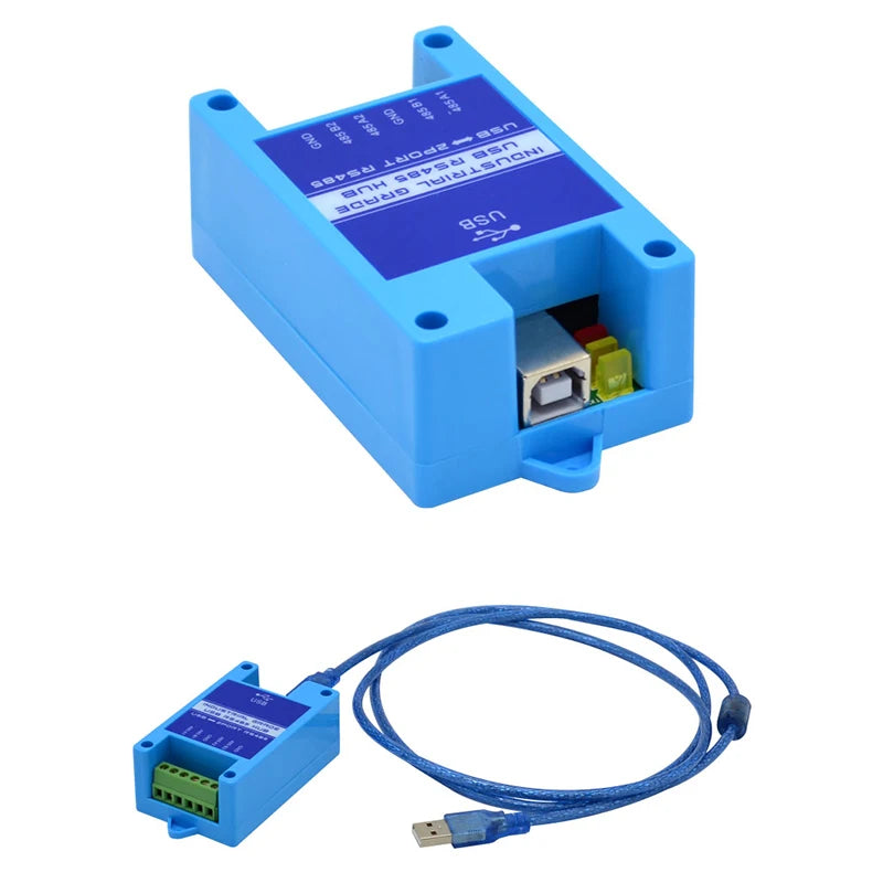 USB to 232 485 422 Industrial Grade Serial Converter 2 Port RS485 To USB Lightning Protection Support WIN7/8/10
