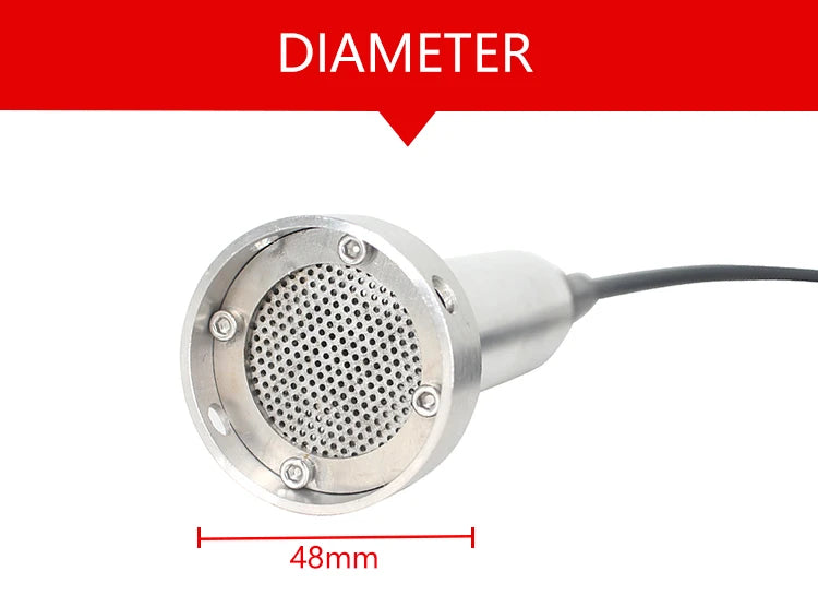 Anti-Clogging Submersible Liquid Level Sensor Water Tank Pressure Transmitter 4-20mA 0-10V RS485 Water River Level Transmitter