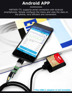 High-Precision Inclinometer HWT605 Accelerometer+Angle+Gyro, MPU9250 IMU, Temperature Compensation, Tilt Angle
