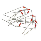 100PCS/Box 10value x 10pcs MF58 NTC Thermistor Resistor Kit NTC-MF58 1K 2K 5K 10K 20K 50K 100K 200K 500K 1M +/-5% 3950 3950B