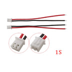 5Pcs 1S 2S 3S 4S 5S 6S 7S Lipo Battery Balance Charger Cable Wire IMAX B6 Balance Cable Connector 2.54mm JST-XH Cable for RC