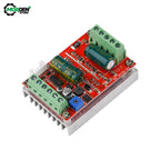 DC 6-60V 400W BLDC Three Phase DC Brushless Motor Controller PWM Hall Motor Control Driver Board 12V 24V 48V