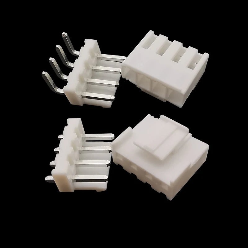 20/50Pcs VH3.96 2/3/4/5/6/7/8 Pin Male Female Pin Header Housing Plug Connector Straight/Curved Needle VH 3.96mm Connectors