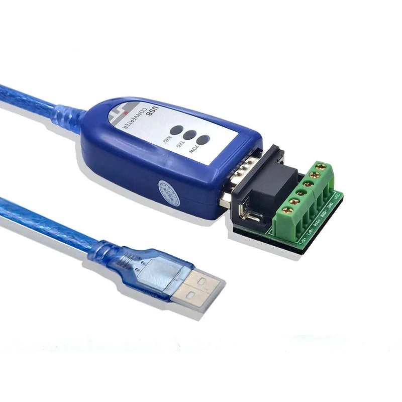USB To 485 422 Serial Cable Industrial Grade RS485 To USB Communication Converter To 485 Module