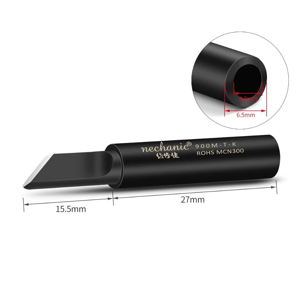 MECHANIC OG Series Anti-Static Copper Electric Soldering Iron Tip Welding Tips Head BGA Repair Tool Kit For 936 Solder Station