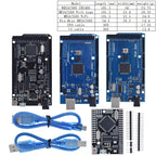 TZT Mega2560 ATMEGA16U2 / Pro Mini MEGA 2560 Mega+WiFi R3 ATmega2560 CH340G For Arduino Mega R3 Development Board ESP8266