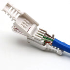 Xintylink Toolless RJ45 Ethernet Cable Connector CAT6 Plug CAT5 CAT5E Network RJ45 LAN Conector CAT6 UTP Jack Modular Keystone