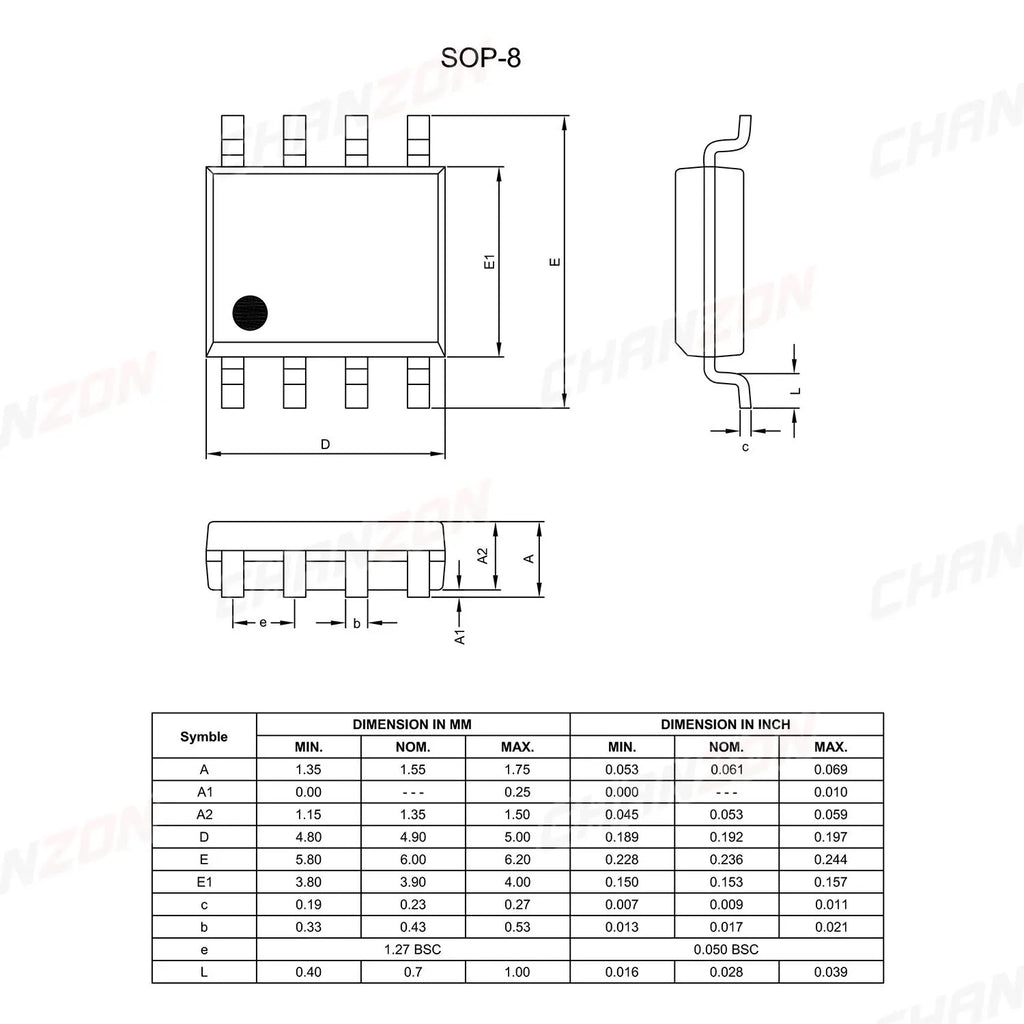 Original Sop8 Ao4406 Ao4466 Ao4468 Ao4407A Ao4409 Ao4423 Ao4435 Ao4447 N/P Channel 8 Pin Mosfet Transistor Integrated Circuit
