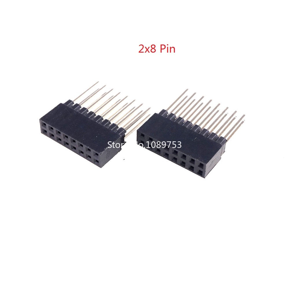 5PCS PC104 2.54mm 2x10P/16P/20P/25P/32P/40Pin Female Stacking Header Connector Dual Row 2x20P for Control Motherboard Interface