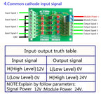 4 Channel Optocoupler Isolation Board Voltage Converter 24V to 3.3V/5V to 24V/12V to 24V Isolated Module PLC Signal Level Board