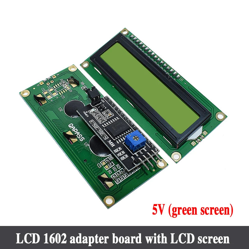 LCD1602 LCD Module Blue Screen IIC/I2C 1602 for Arduino 1602 LCD UNO R3 Mega2560 Green Screen